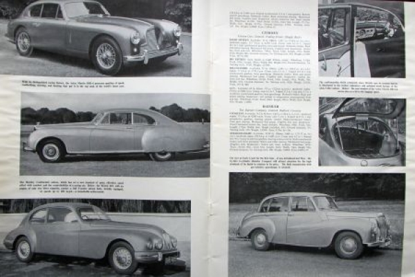"The Times - Motor Car Industry" english Carmagazine 1953 (1162)